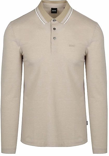 BOSS Pittman Polo Beige - Größe M günstig online kaufen