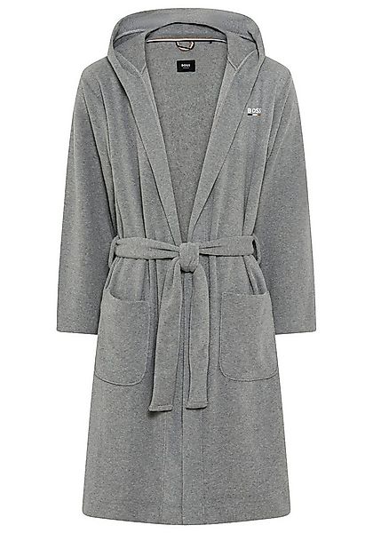 BOSS Bademantel, Wirkfrottee, Kapuze, Gürtel, mit Kapuze, weich und bequem günstig online kaufen