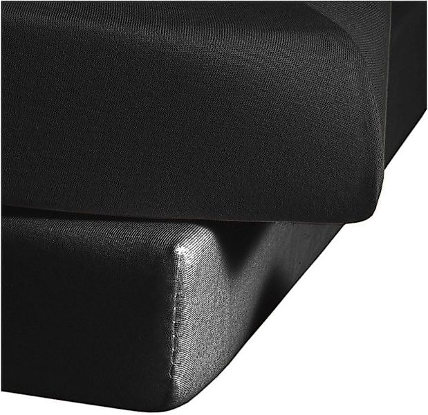fleuresse Spannbettlaken Comfort Jerseyspannlaken, 96% Baumwolle, günstig online kaufen