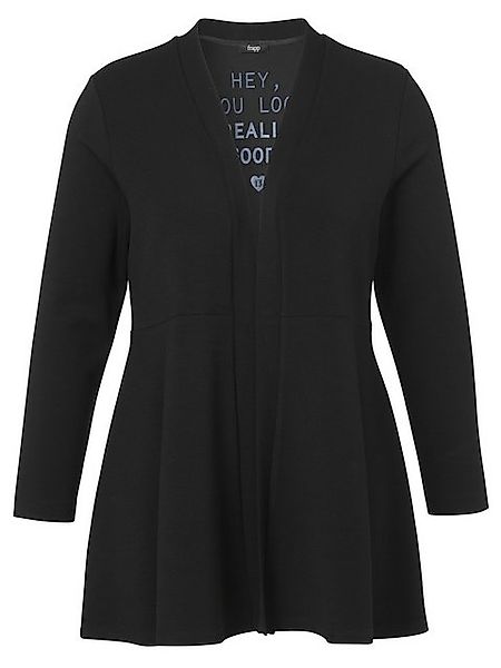 FRAPP Sweatblazer ohne Revers günstig online kaufen