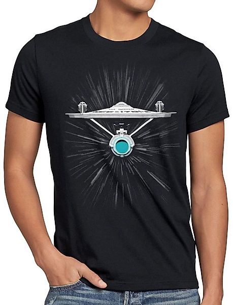 style3 T-Shirt Enterprise Warp ncc-70 star trekkie kirk spok sternenflotte günstig online kaufen
