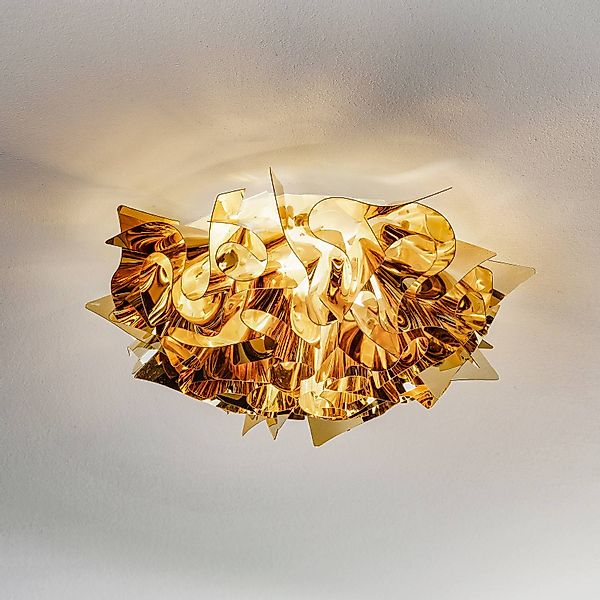 Slamp Veli Mini Design-Deckenleuchte Ø 32cm gold günstig online kaufen