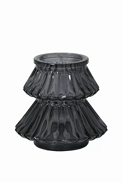 Light & Living Teelichthalter TREE Teelicht Glas Smoke Ø 11 cm (smoke) günstig online kaufen