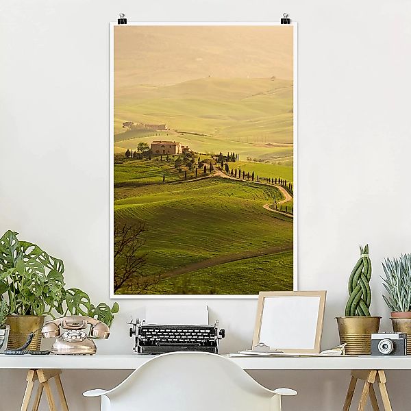 Poster Natur & Landschaft - Hochformat Chianti Toskana günstig online kaufen