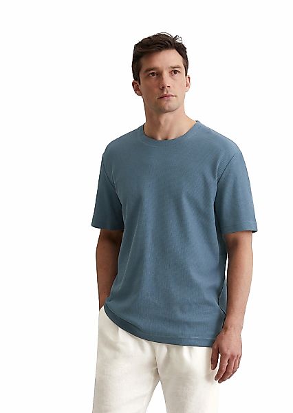 Marc OPolo T-Shirt "mit feiner Waffelstruktur" günstig online kaufen
