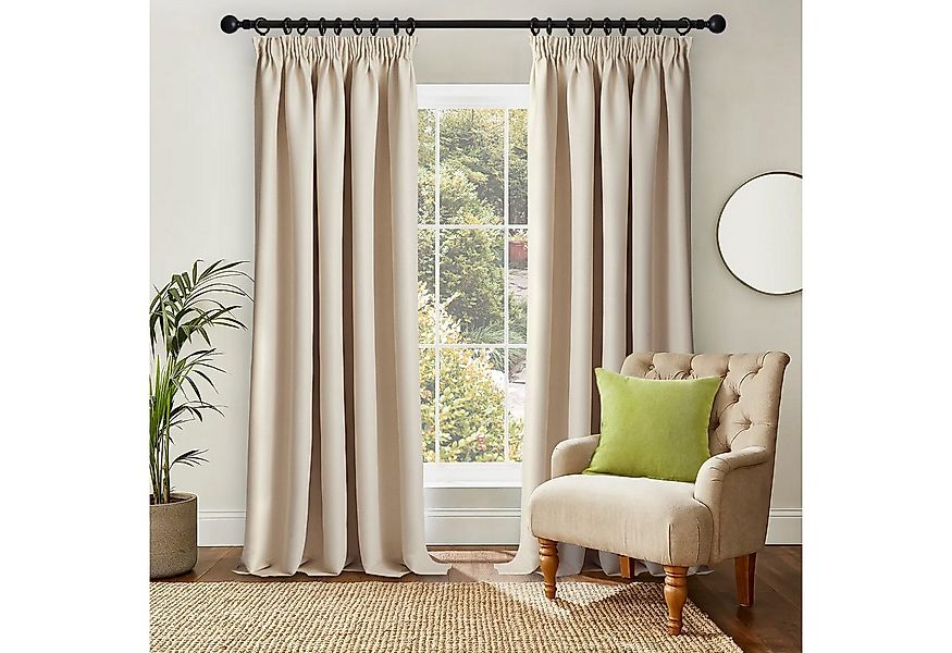 Topfinel Gardine Ösen (2 St), blickdicht, Bestseller, einfarbig, modern, pf günstig online kaufen