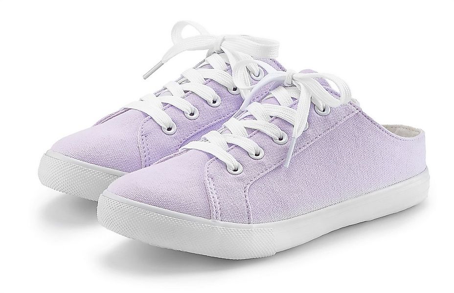 Vivance Sneaker, Clog Sabot zum Reinschlüpfen mit Schnürung VEGAN günstig online kaufen