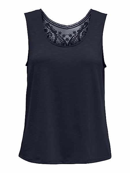 ONLY Spitzentop "ONLFREDA S/L U-NECK MIX TOP BOX JRS" günstig online kaufen
