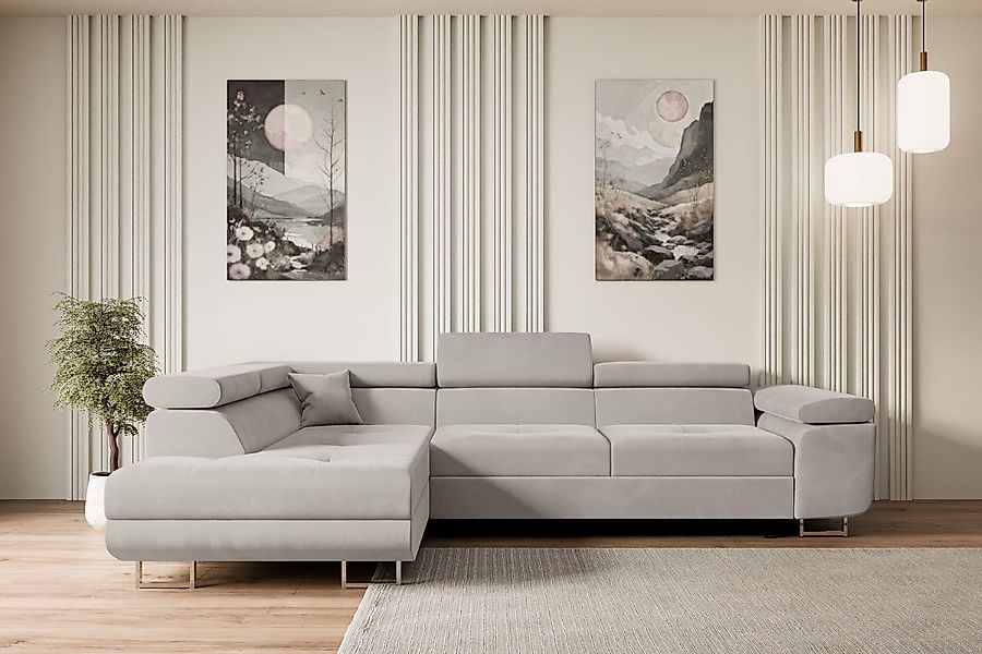 ALTDECOR Ecksofa GUSA-L, Couch mit Schlaffunktion, günstig online kaufen