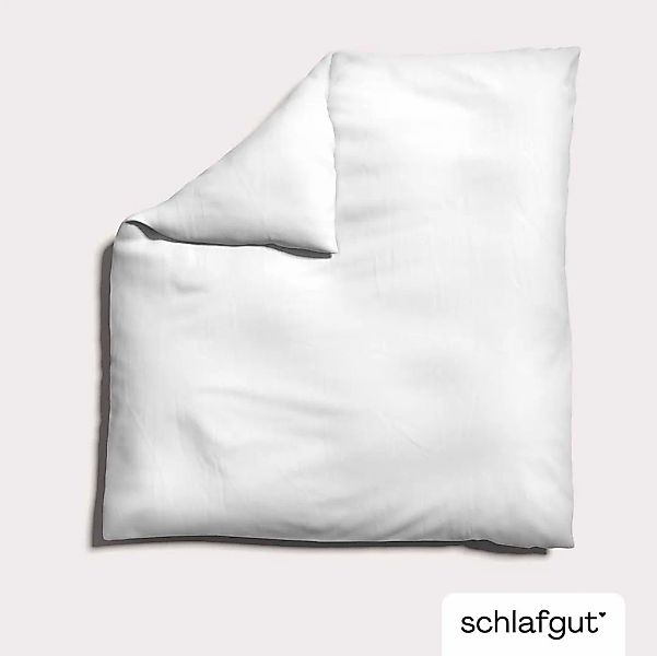 Schlafgut Bettbezug "Knitted Jersey uni, aus Bio-Baumwolle mit Elasthan, Re günstig online kaufen