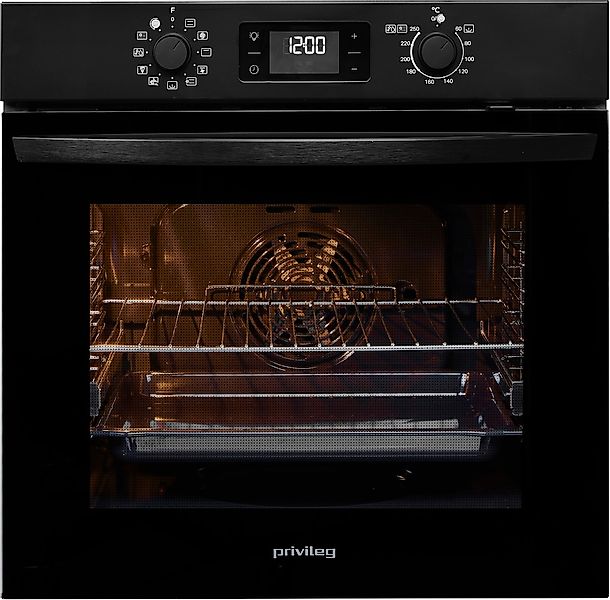Privileg Einbaubackofen "PBA285PU1K" mit Teilauszug Hydrolyse & Pyrolyse - günstig online kaufen