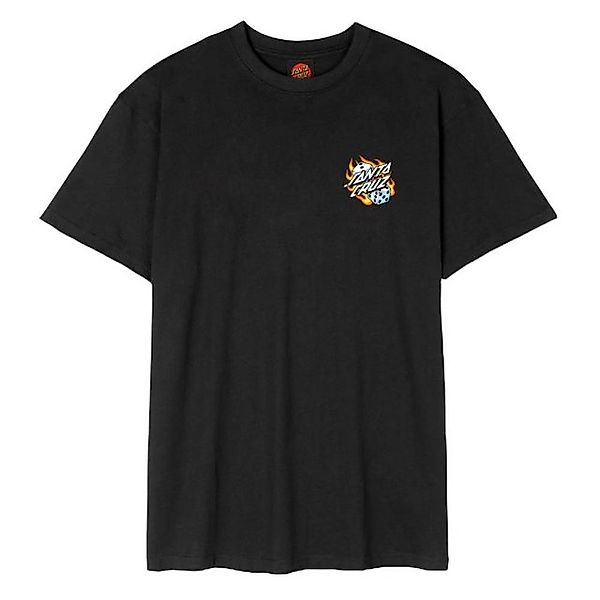 Santa Cruz T-Shirt T-Shirt Santa Cruz Flaming Dice Dot Ches günstig online kaufen