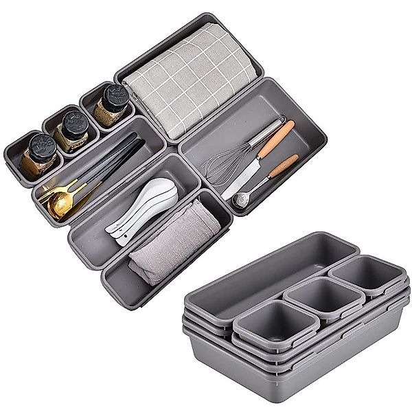 zggzerg Aufbewahrungsbox Getrennte Schublade Organizer Veranstalter, günstig online kaufen