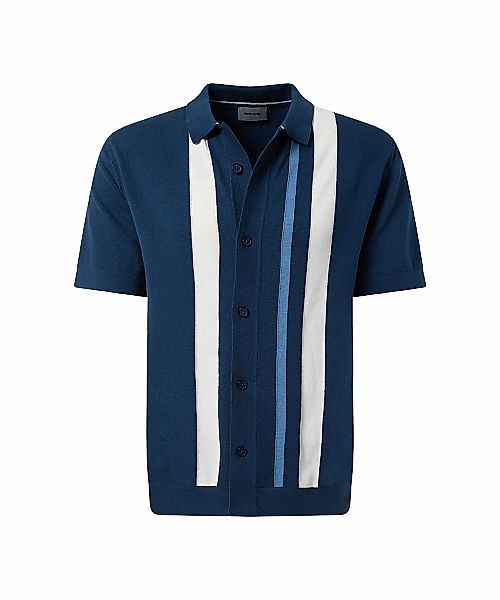 Pierre Cardin Poloshirt, mit durchgehender Knopfleiste günstig online kaufen