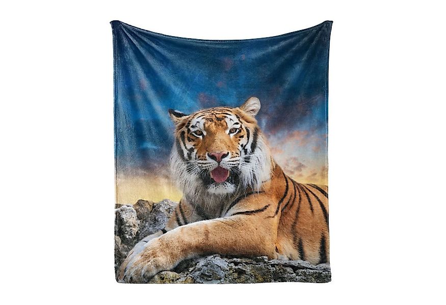 Wohndecke Gemütlicher Plüsch für den Innen- und Außenbereich, Abakuhaus, Ti günstig online kaufen