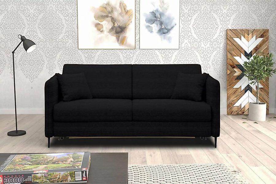 99rooms 3-Sitzer Arnold, Sofa, 2-Sitzer, mit Bettfunktion, frei im Raum ste günstig online kaufen