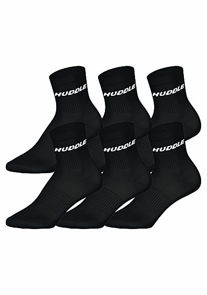 HUDDLE Kurzsocken "Socken HUDDLE 6pk Short Crew Socks 6er Pack" 6 Paar tlg. günstig online kaufen