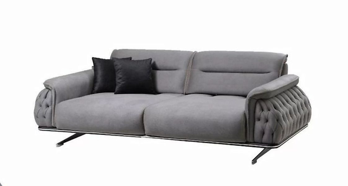 JVmoebel 3-Sitzer Designer Weich 3 Sitzer Sofa für Wohnzimmer Textil Polste günstig online kaufen