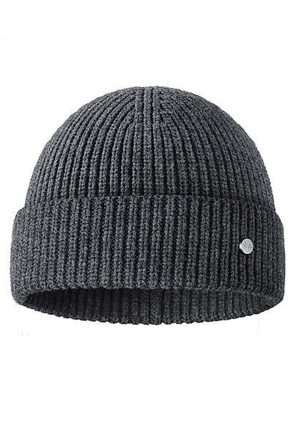 PEARLWOOD Strickmütze KNUT Grobstrick, kurze Passform, Temperaturregulieren günstig online kaufen