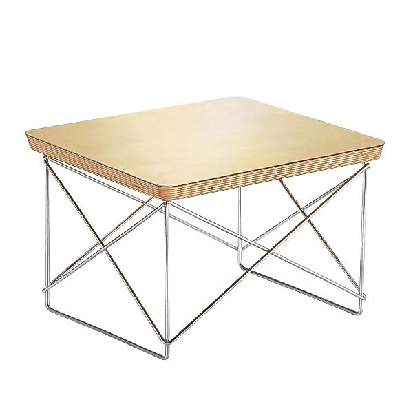 Vitra - Occasional Table LTR Beistelltisch - blattgold/Eichenkante/BxHxT 39 günstig online kaufen