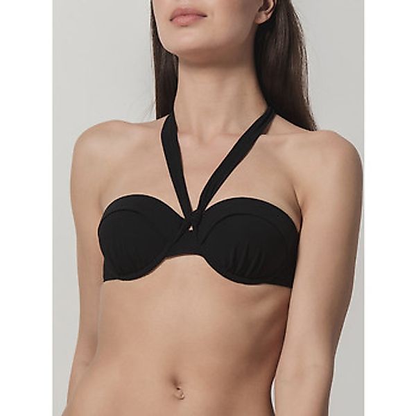 Luna Splendida  Bikini Ober- und Unterteile Bandeau-Badeanzug-Oberteil Blue günstig online kaufen