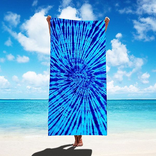 Coonoor Badetücher Badetuch Microfaser Tie-dye Strandtücher,Handtücher günstig online kaufen
