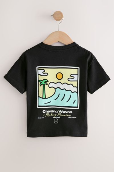 Next T-Shirt T-Shirt mit Rückenmotiv aus günstig online kaufen