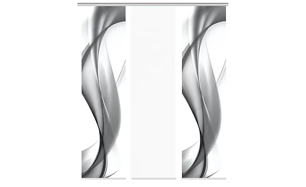 HOME Wohnideen Schiebevorhang   ¦ grau ¦ Maße (cm): B: 60 Gardinen & Rollos günstig online kaufen