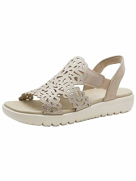 MARCO TOZZI Schaftsandalette "Marco Tozzi Sandalen Textil" günstig online kaufen