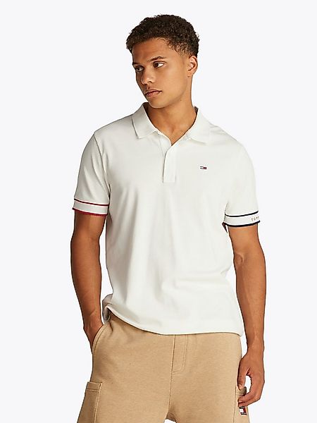 Tommy Jeans Plus Poloshirt TJM SLIM FLAG CUFF POLO EXT Große Größen günstig online kaufen