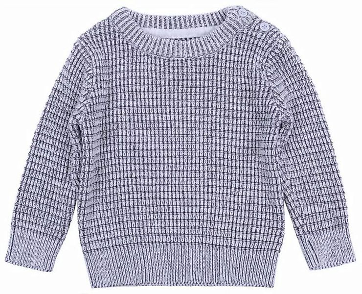 Sarcia.eu Longpullover Grauer Pullover aus Wolle mit Knöpfen 0-3 Monate günstig online kaufen