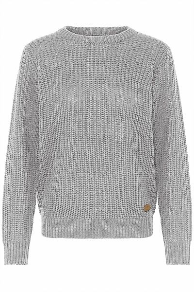 OXMO Strickfleece-Pullover "Strickpullover OXEDNA ONECK" günstig online kaufen