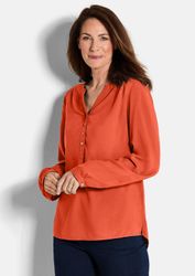 GOLDNER Schlupfbluse Elegante Viskosebluse mit V-Ausschnitt günstig online kaufen
