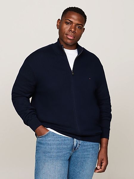 Tommy Hilfiger Big & Tall Cardigan "BT-PIMA ORG CTN CASHMERE ZTHRU-B" günstig online kaufen