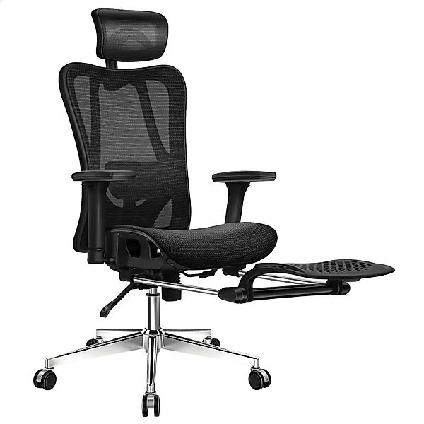 ALFORDSON Bürostuhl Ergonomischer Netz-stuhl mit 3D-Armlehne, günstig online kaufen