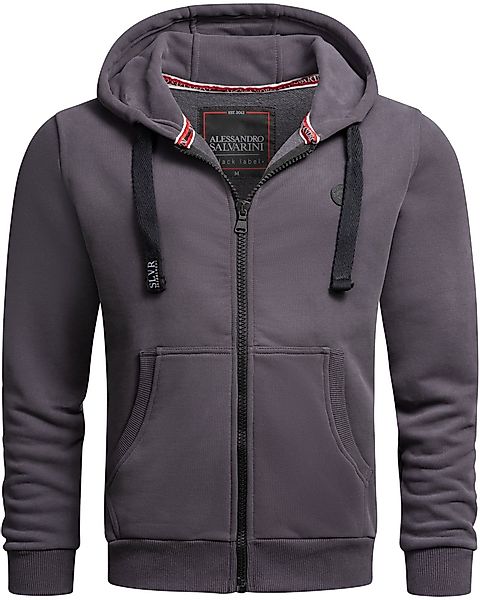 Alessandro Salvarini Sweatjacke "ASLomborio" warme Kapuzenjacke günstig online kaufen