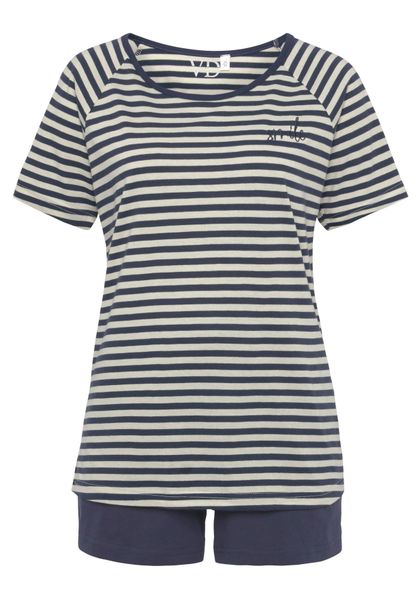 Vivance Dreams Shorty 2 Stk. tlg., mit schönem Streifenmuster günstig online kaufen