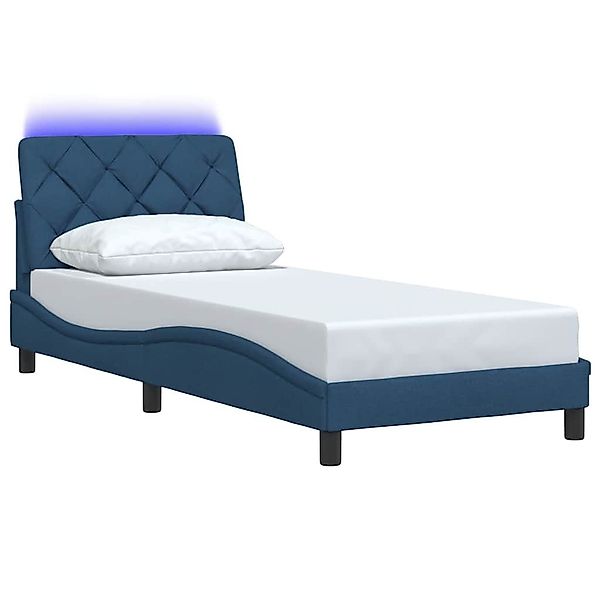 vidaXL Bett Bettgestell mit LED ohne günstig online kaufen