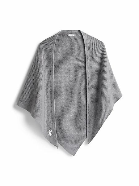 Tommy Hilfiger Dreieckstuch "TOMMY SCRIPT CASH" aus Kaschmirmix mit Logo-St günstig online kaufen