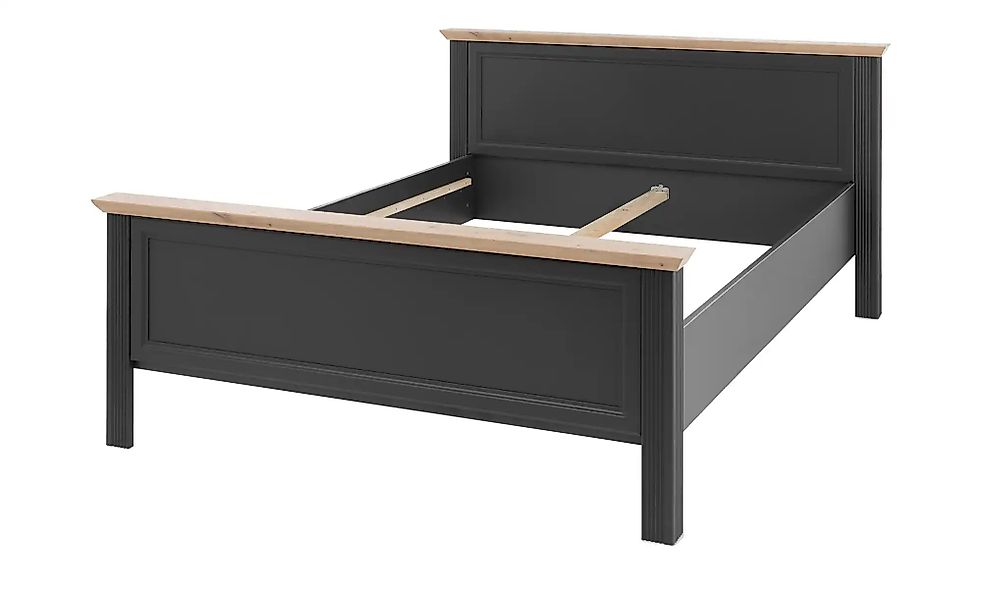 Doppelbett  Varese ¦ grau ¦ Maße (cm): B: 185 H: 98 Betten > Bettgestelle - günstig online kaufen