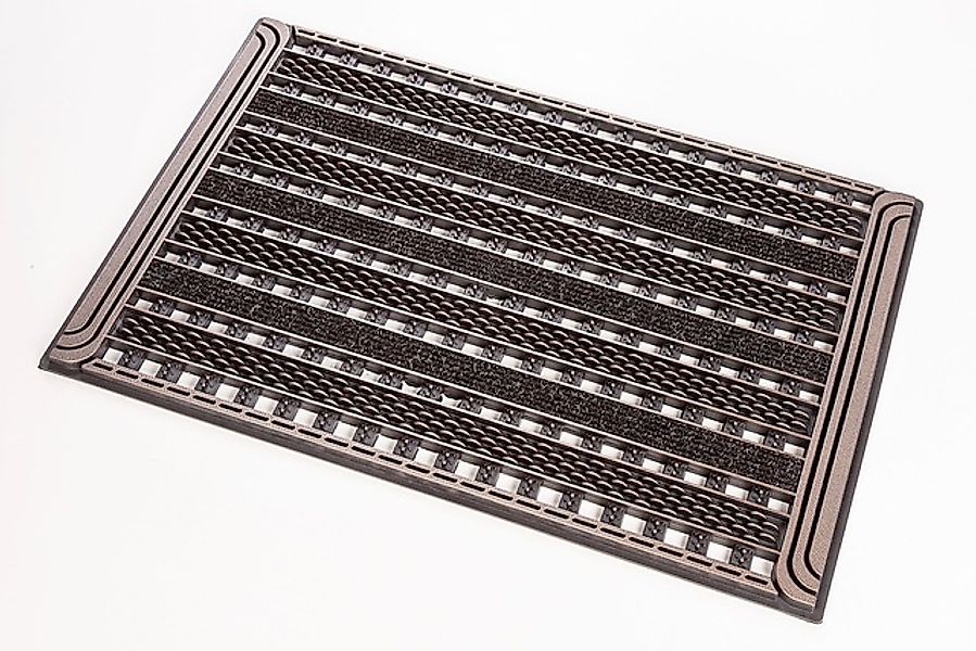 Home2Fashion Fußmatte »GC Clean Gridiron«, rechteckig, 8 mm Höhe, Schmutzfa günstig online kaufen