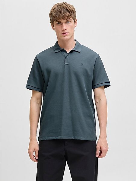 Jack & Jones Poloshirt JJEAUSTIN POLO SS NOOS Materialmix, regular fit günstig online kaufen
