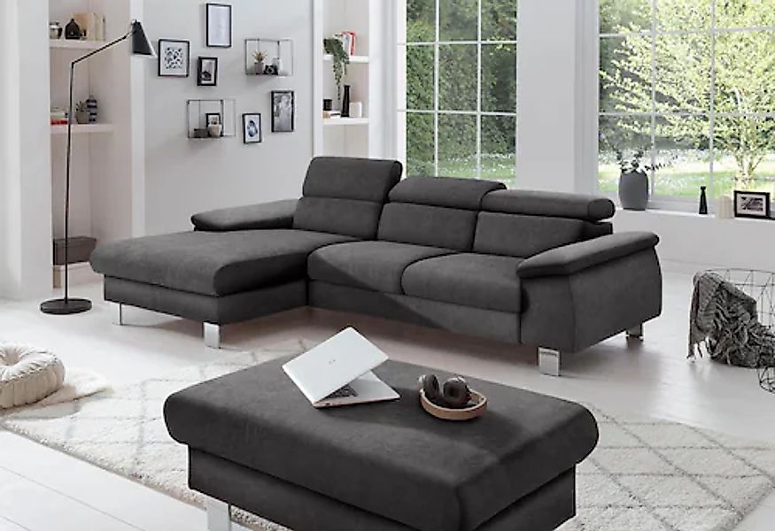 COTTA Polstergarnitur »Komaris L-Form«, (Set), Set bestehend aus: Ecksofa m günstig online kaufen