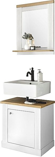 Home affaire Badmöbel-Set WESTMINSTER, Bad im Landhausstil, 2-teiliges Bade günstig online kaufen