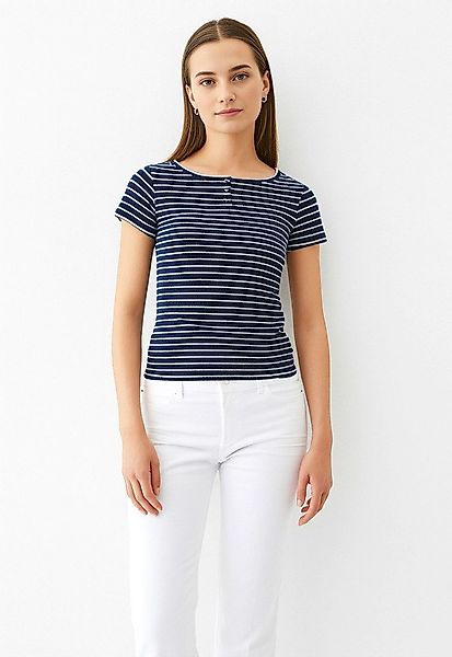 Vero Moda T-Shirt VMSEA SS HENLEY günstig online kaufen