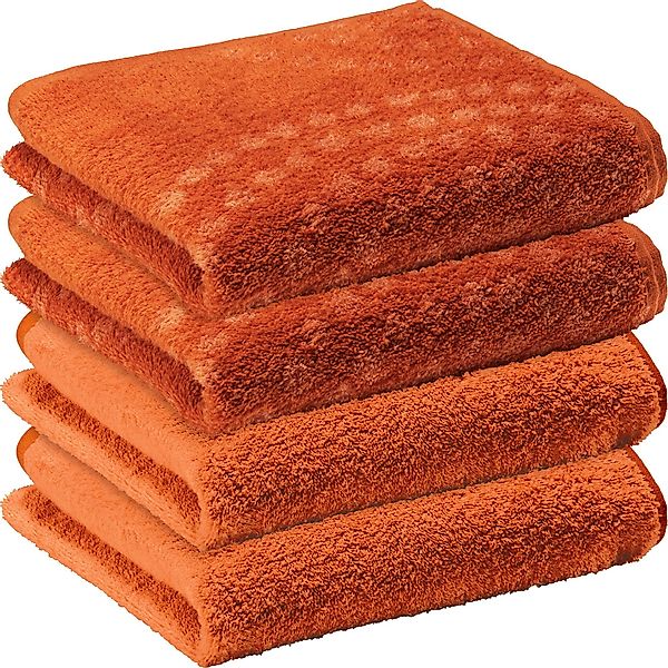 REDBEST Handtuch Handtuch "Lubbock" 4er-Pack, Frottier günstig online kaufen