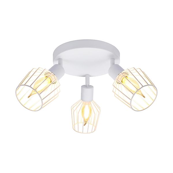 Nettlife LED Deckenspots Schwarz Weiß E14 günstig online kaufen