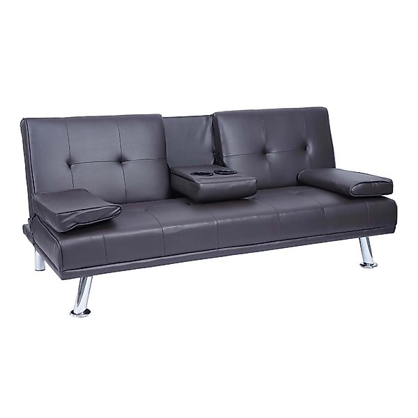 MCW 3er-Sofa F60 Kunstleder Braun günstig online kaufen