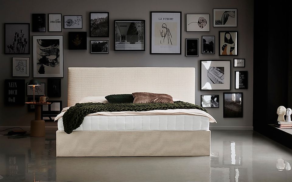 ATLANTIC home collection Bettgestell "Melody" mit Bettkasten und Lattenrost günstig online kaufen