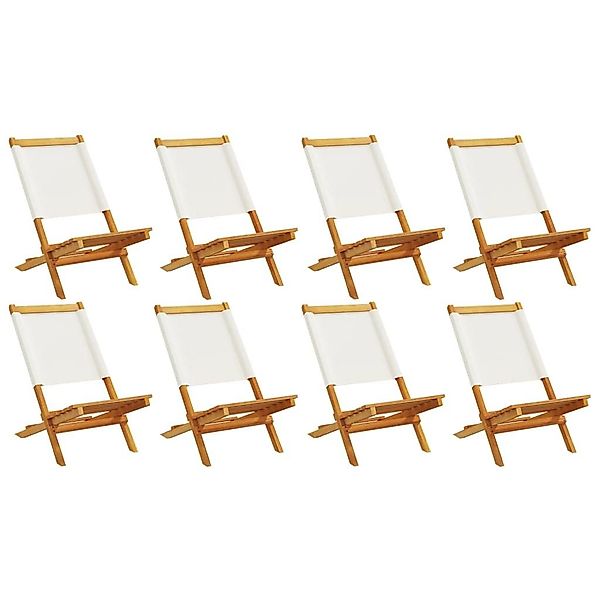 vidaXL Gartenstuhl Gartenstühle 8 Stk. Klappbar günstig online kaufen